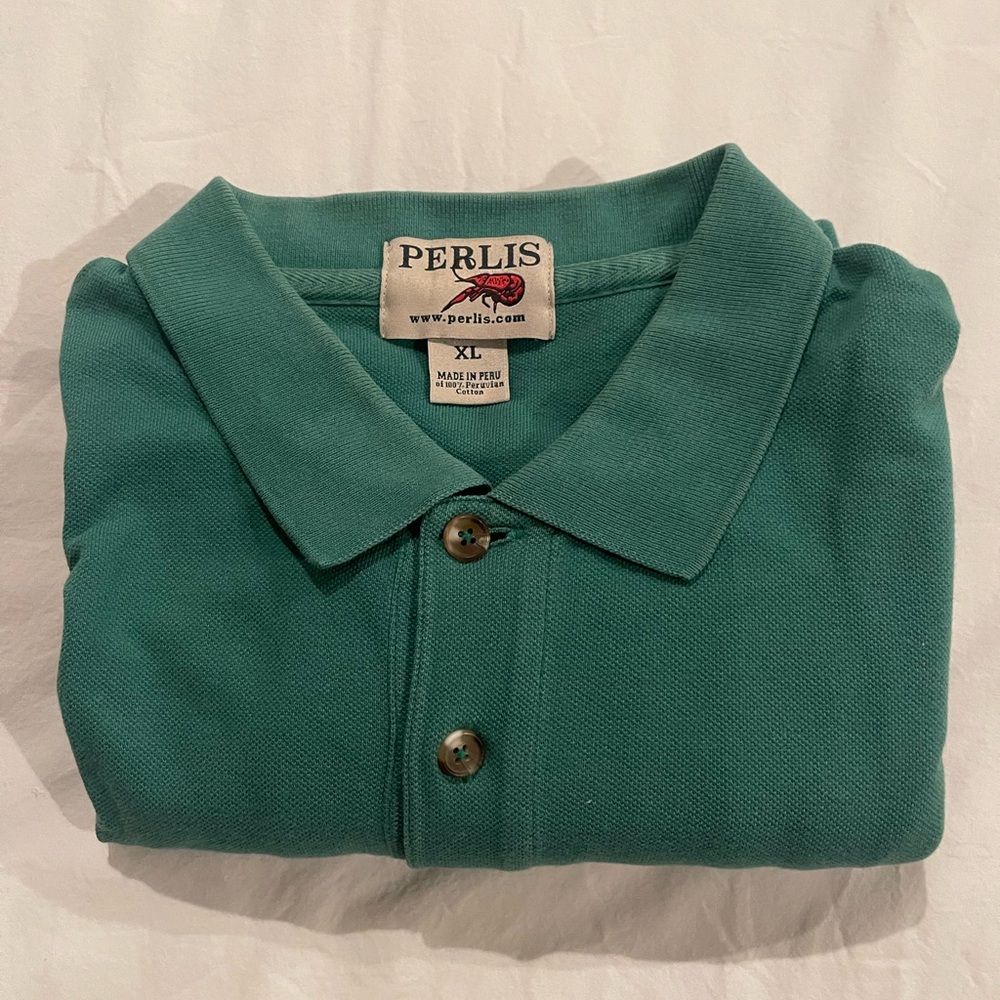 Men's Perlis Green Polo Shirt